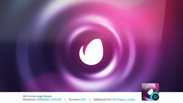 Silk Vortex Logo Reveal - VideoHive 21606314