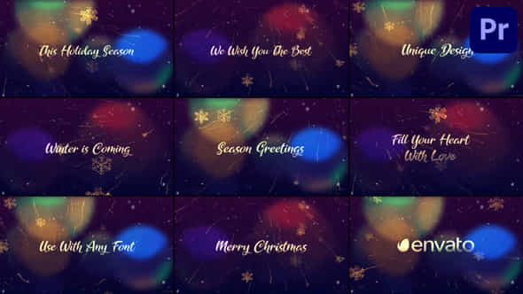 Christmas Magic For Premiere Pro - VideoHive 49483279