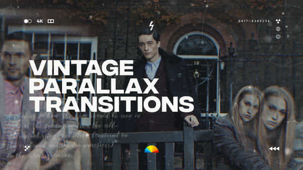 Parallax Vintage Transitions - VideoHive 38886230