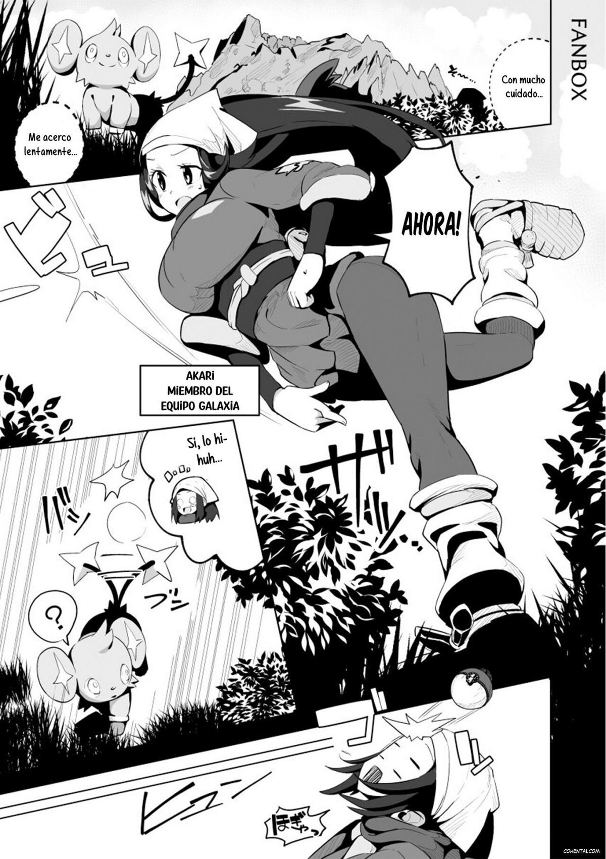 POCKET BITCH LEGENDS (Pokémon Legends: Arceus) xxx comics manga porno doujin hentai español sexo 