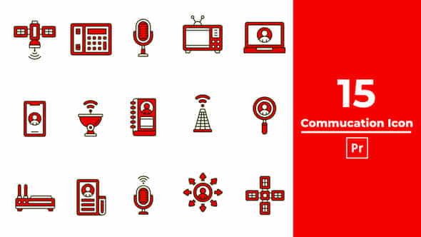 Communication Icon - VideoHive 47553128
