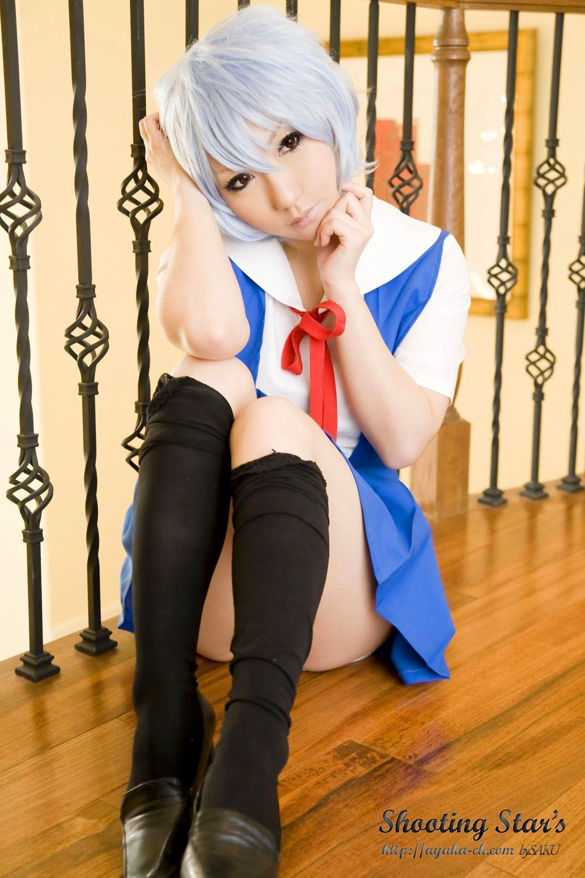 サク (绫香) 《Shinseiki Evangelion》Ayanami Rei [Shooting Star’s] 写真集(27)