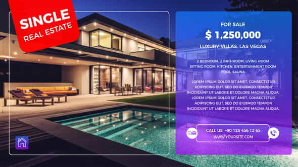 Single Real Estate - VideoHive 22995609