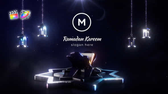 Ramadan Month Logo Reveal - VideoHive 50930855