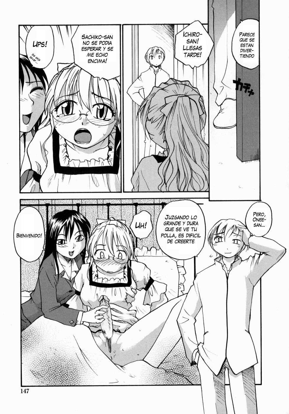 Ane To Megane To Milk | Sister Glasses And Sperm Chapter-9 - 4