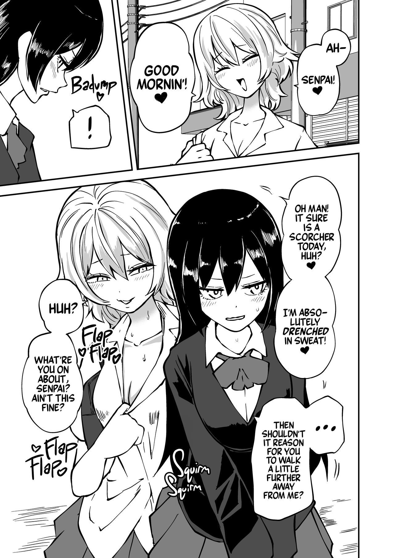 [Mikenekohanten (Sakamoto KAFKA)] Doutei Futanari Senpai Bitch Kouhai no Amaama Fudeoroshi  Virgin Futanari Gets Cherry Popped by Her Slutty Junior [English] [Mr_Person Translation] [Digital]