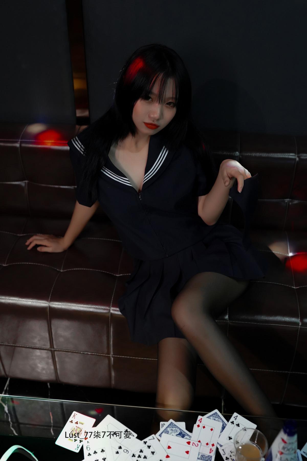 Cosplay 柒柒要乖哦 反差JK少女 Set.03(26)