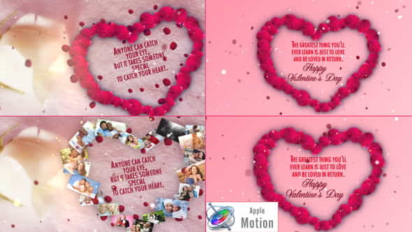 Valentines Day Wishes - Apple - VideoHive 22637505
