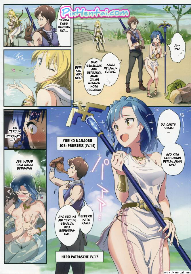 Komik Hentai Baju Basah Ngecap Tetek bikin Horny [The Idolmaster] Manga Sex Porn Doujin XXX Bokep 03