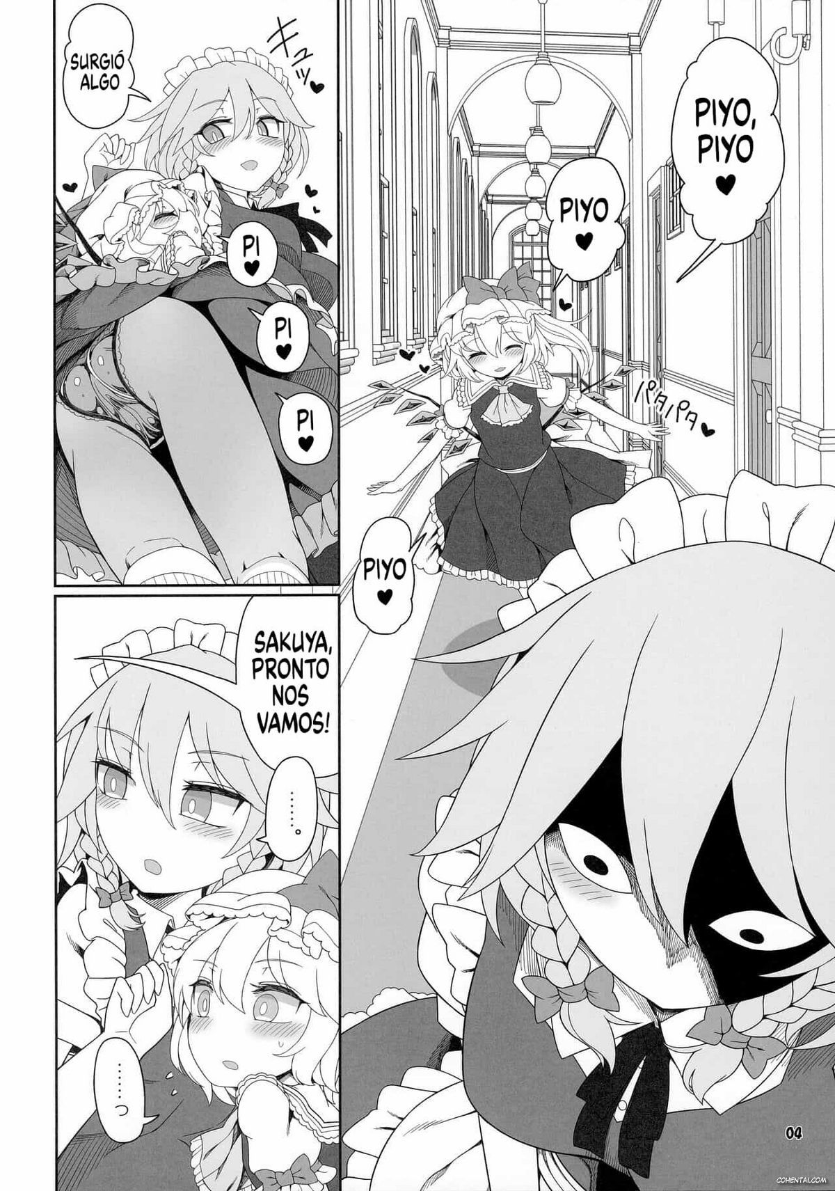 Futarikiri no Orusuban (Touhou Project) xxx comics manga porno doujin hentai español sexo 