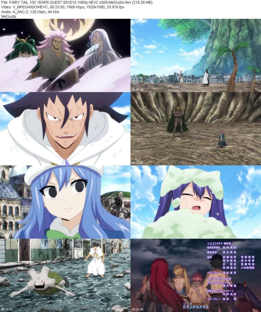 FAIRY TAIL 100 YEARS QUEST S01E16 1080p HEVC x265-MeGusta