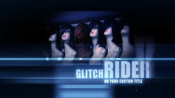 Ride On Glitch - Titles - VideoHive 1618697
