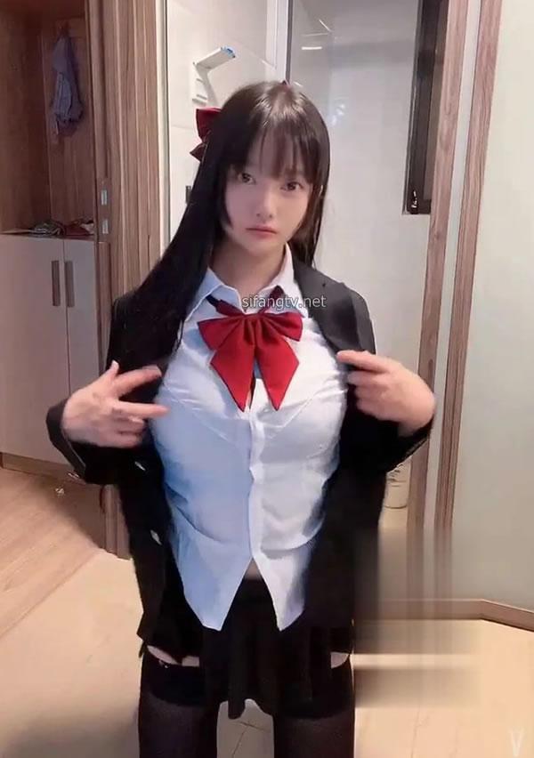 秀人巨乳嫩模小尤奈制服少女尺度秀图集(2)