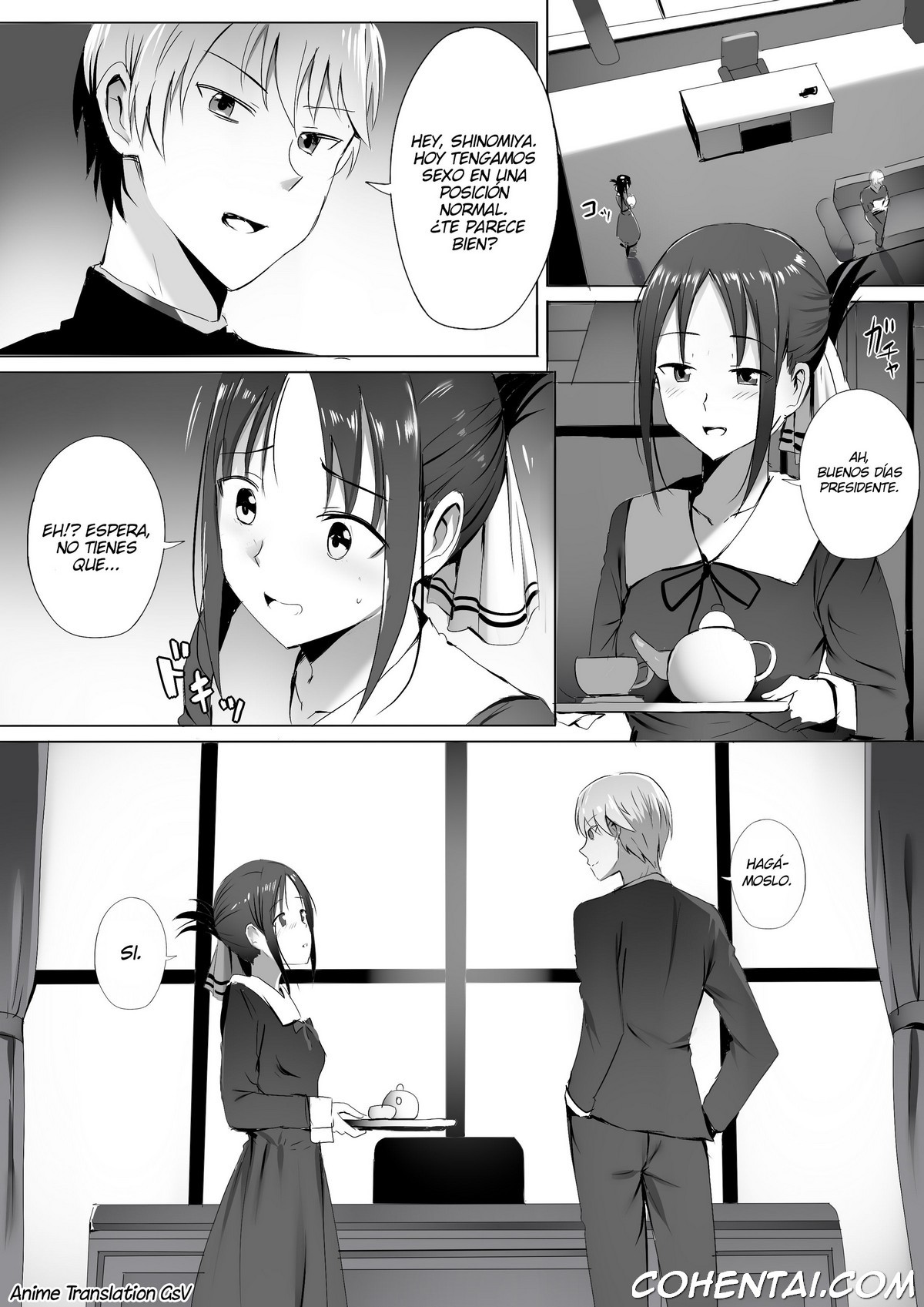 Gakuseikai-shoki ni Tokkun-shitai -Shijuuhatte Battle no Seijoui Oshiete ~Coach~ + SP (Kaguya-sama wa Kokurasetai) xxx comics manga porno doujin hentai español sexo Chika Fujiwara Kaguya Shinomiya Kaguya-sama wa Kokurasetai Miyuki Shirogane