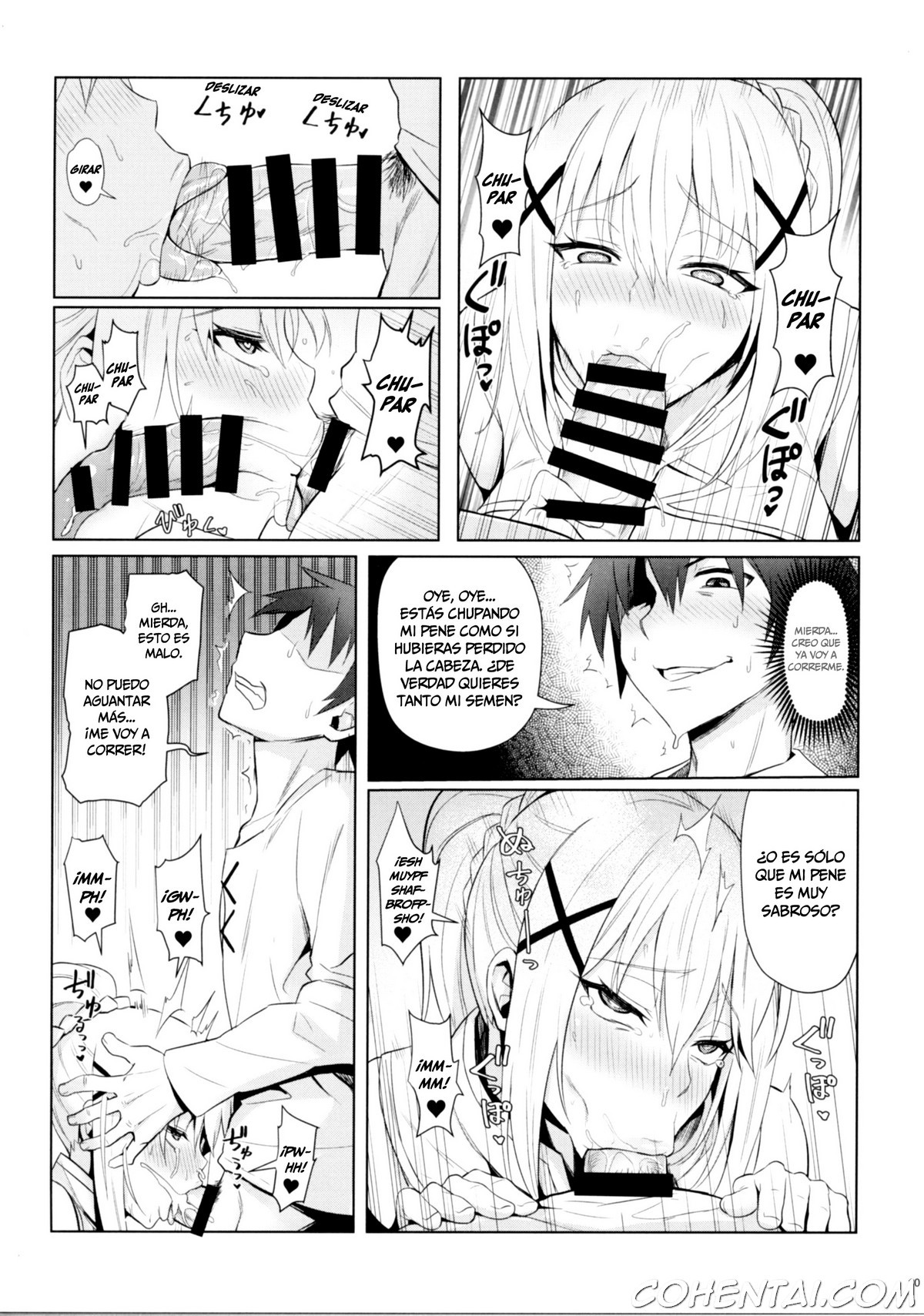 Kono Daraku Shita Onna Kishi ni Syukufuku o! (Kono Subarashii Sekai ni Syukufuku o!) xxx comics manga porno doujin hentai español sexo 