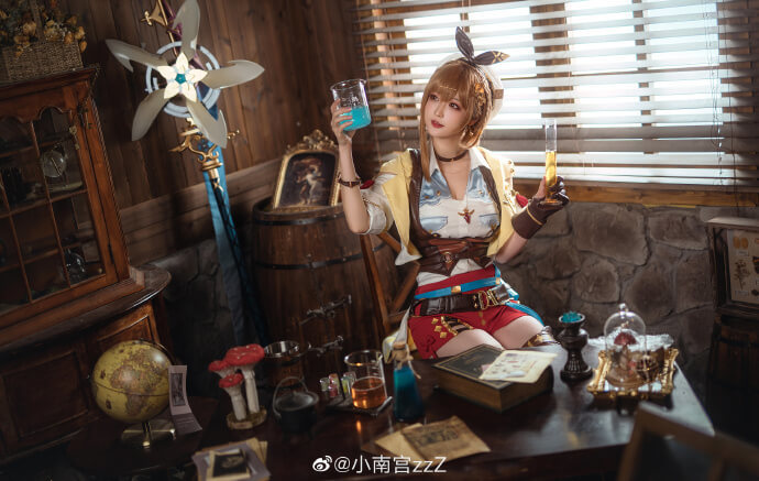 Cosplay：莱莎的炼金工房3 莱莎cos @小南宫zzZ