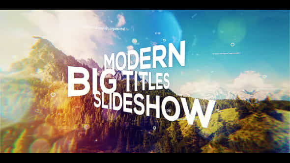 Big Titles Slideshow - VideoHive 19844717