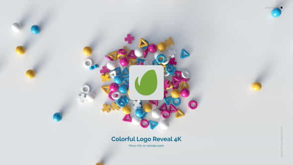 Colorful Logo Reveal 4K - VideoHive 34459618