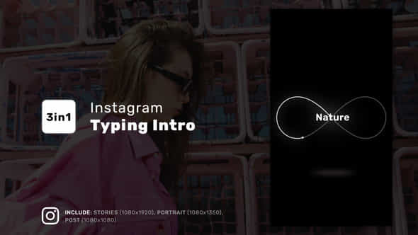 Instagram Typing Intro - VideoHive 47872241