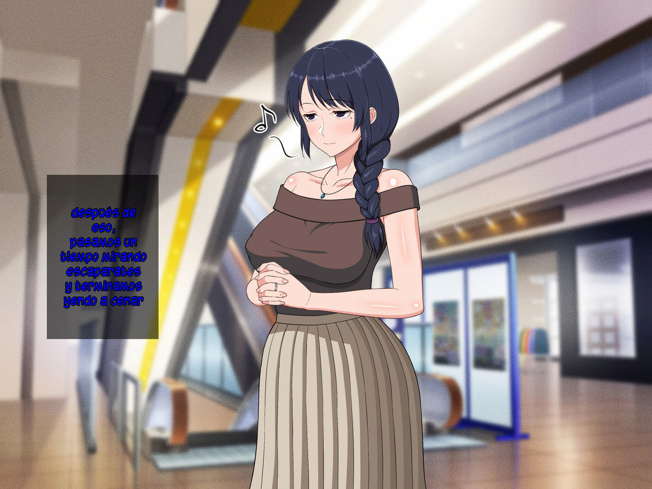 [Haruharutei] Sabishigari Bijin Haha wa Musuko to no Aiyoku Sex ni Oboreru [Spanish]