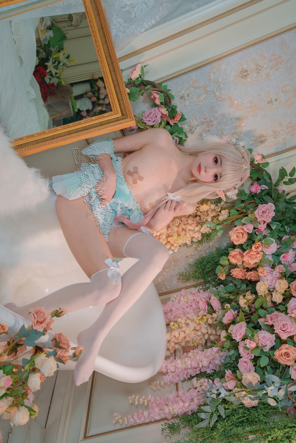 Cosplay 黏黏团子兔 豌豆公主的秘密花房(36)