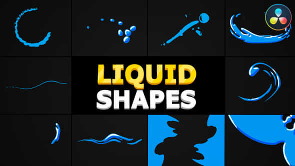 Liquid Shapes - VideoHive 39566474