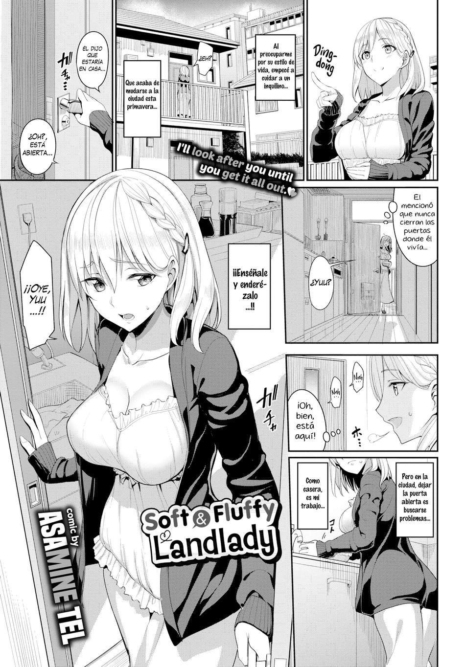 Soft and Fluffy Landlady - Page #1