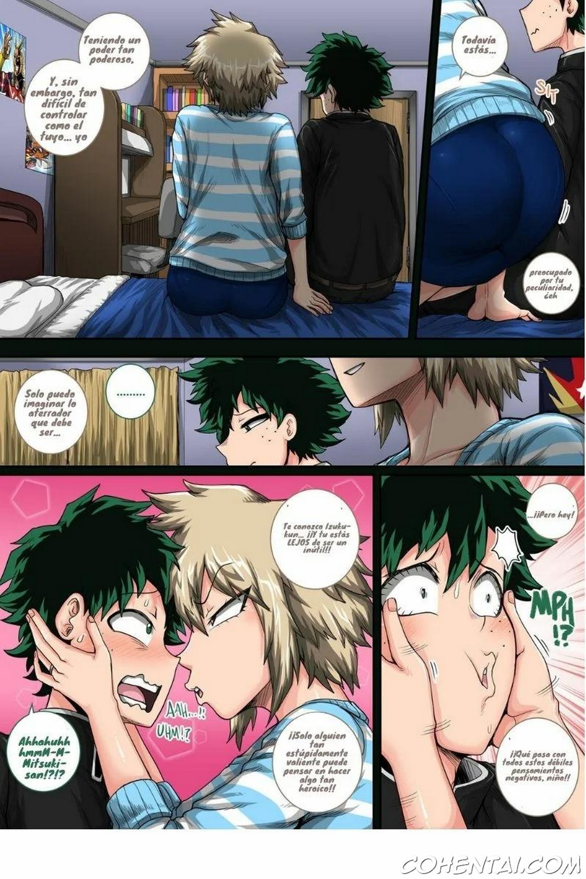 Boku no Harem Academia Ch. 8 “Bakugou Mama to no Natsuyasumi Kouhen Jou” (Boku no Hero Academia) xxx comics manga porno doujin hentai español sexo 