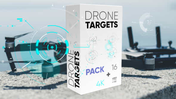Drone Targets Pack - VideoHive 45875974
