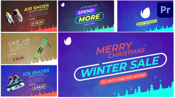 Winter Sale For Premiere Pro - VideoHive 49523379