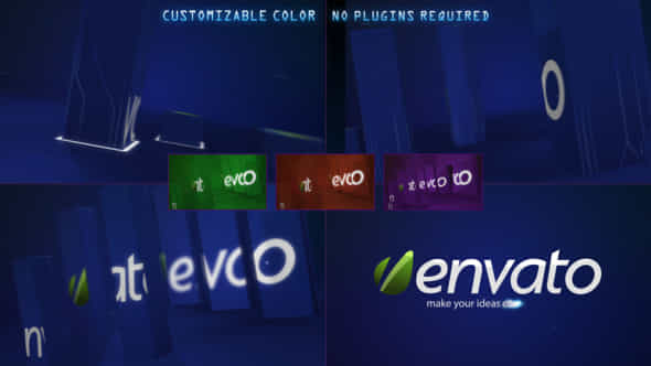 3D Boxes Elegant Logo - VideoHive 4566278