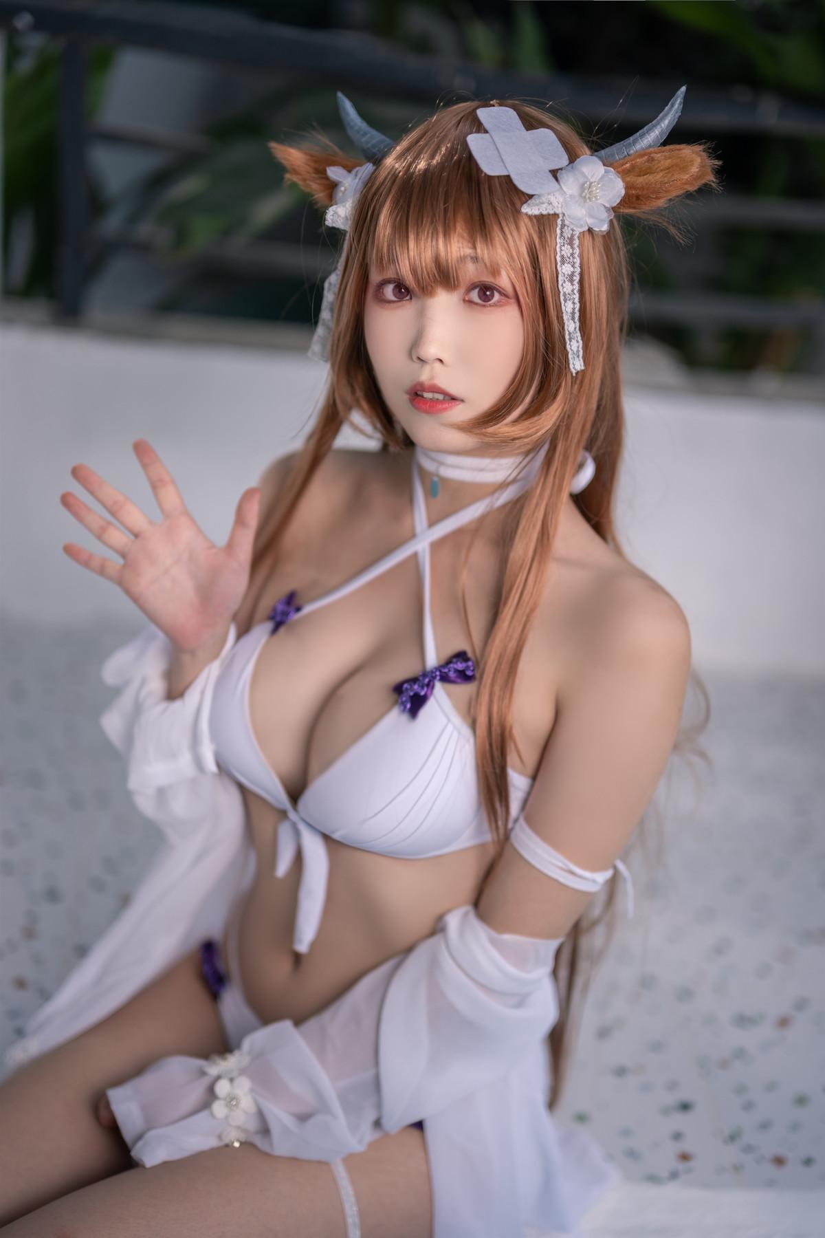 Cosplay 汪知子 樫野泳装(14)