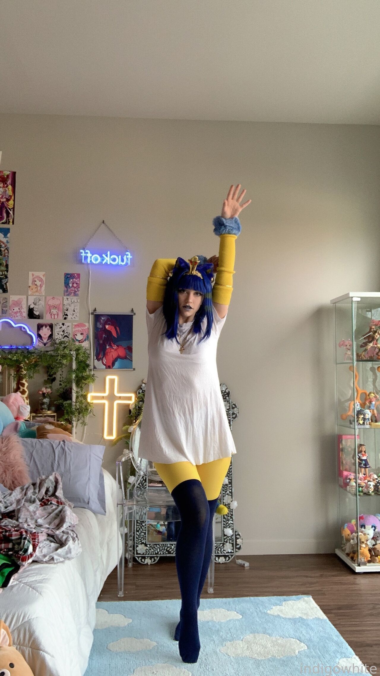 Indigo White - Ankha