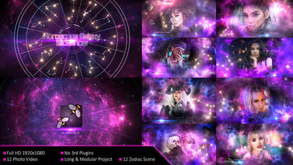 Horoscope Galaxy Slideshow - VideoHive 33258564