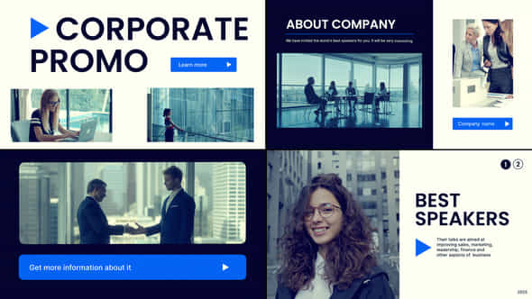 Corporate Promo 3 In 1 - VideoHive 56677864