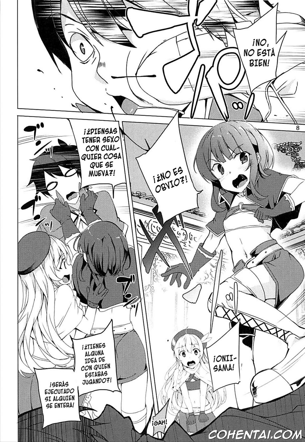 Sore Ike! Megumin Touzokudan (Kono Subarashii Sekai ni Syukufuku o!) xxx comics manga porno doujin hentai español sexo 