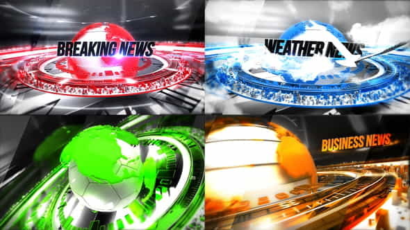 24 Broadcast News - Complete - VideoHive 23082127