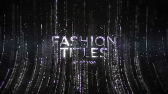 Luxury Fashion Lines - VideoHive 47499666