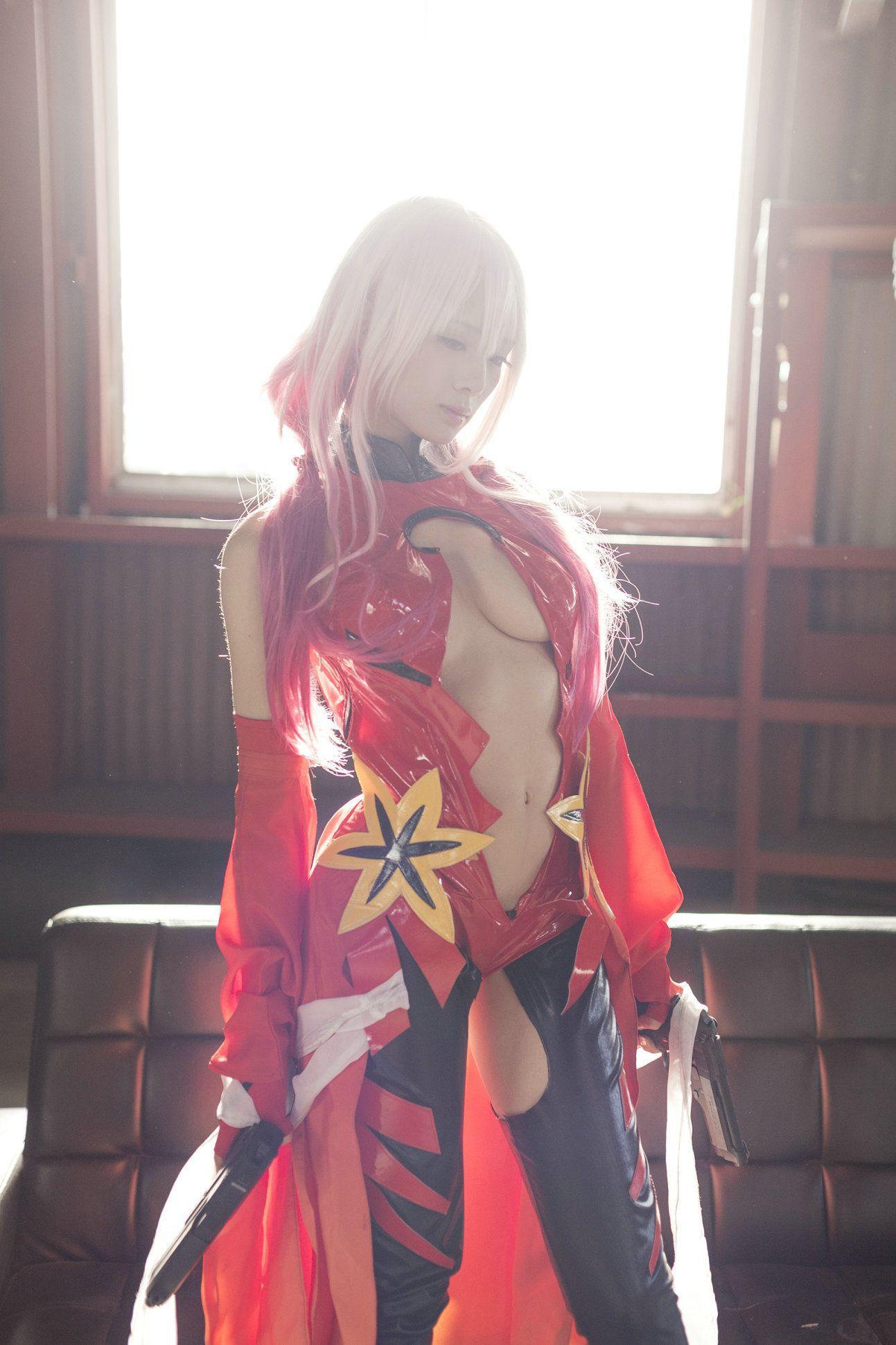 うさ吉 《Guilty Crown》Yuzuriha Inori [Flameworks] 写真集(96)