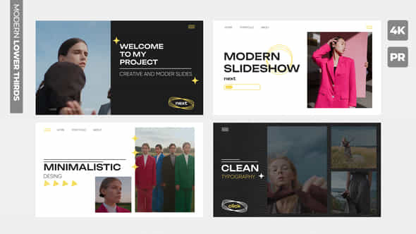 Modern Slides Pack - VideoHive 44528030