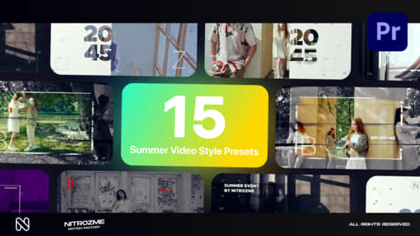 Summer Typography - VideoHive 44906405