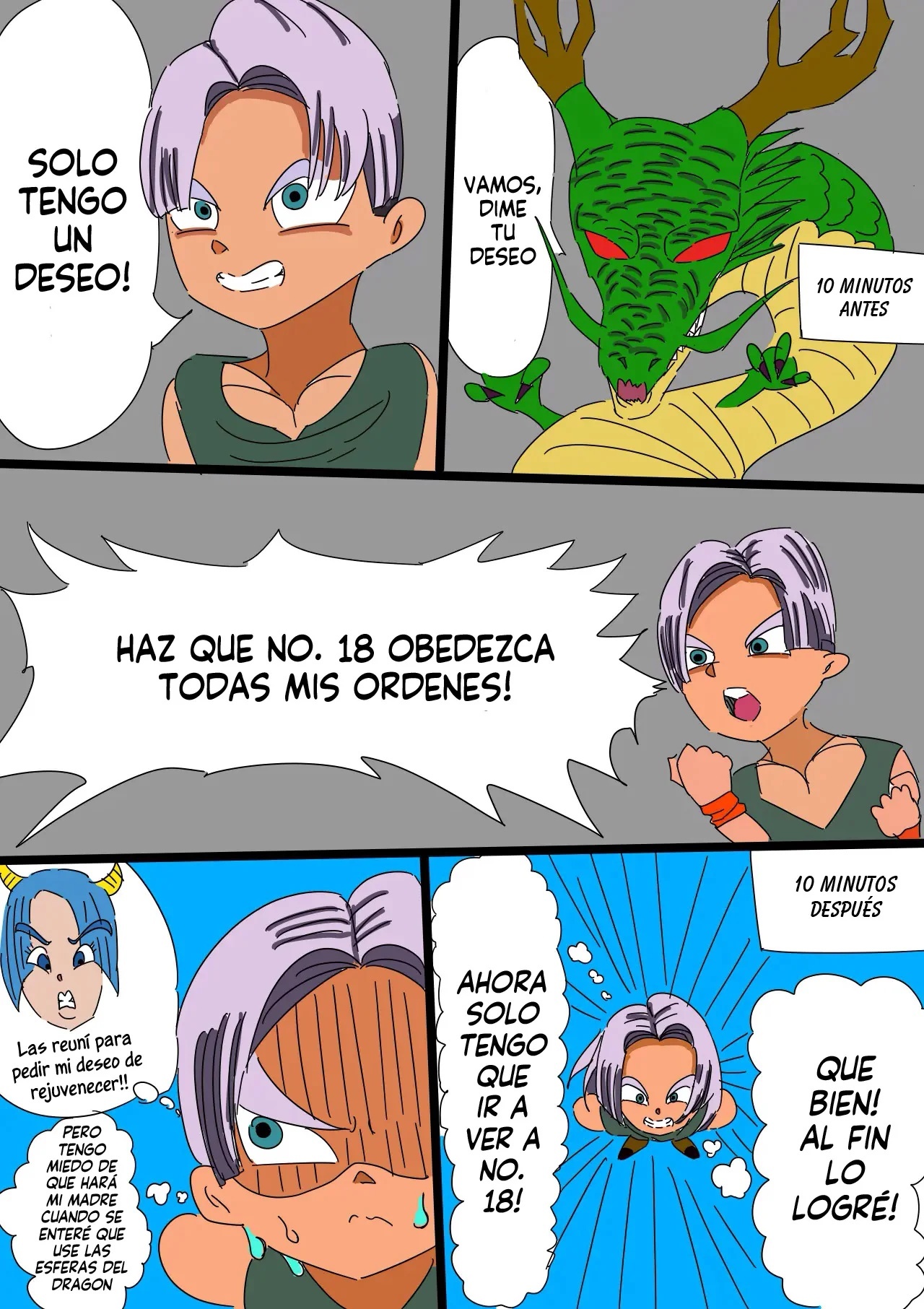 Manipulando a #18 &#91;DRAGON BALL Z&#93; &#91;SC&#93; - 1