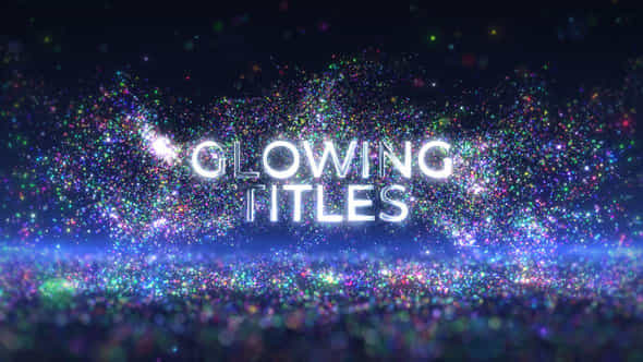 Luxury Glowing Titles - VideoHive 45482012