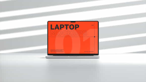 Laptop Mockup Presentation - VideoHive 58388795