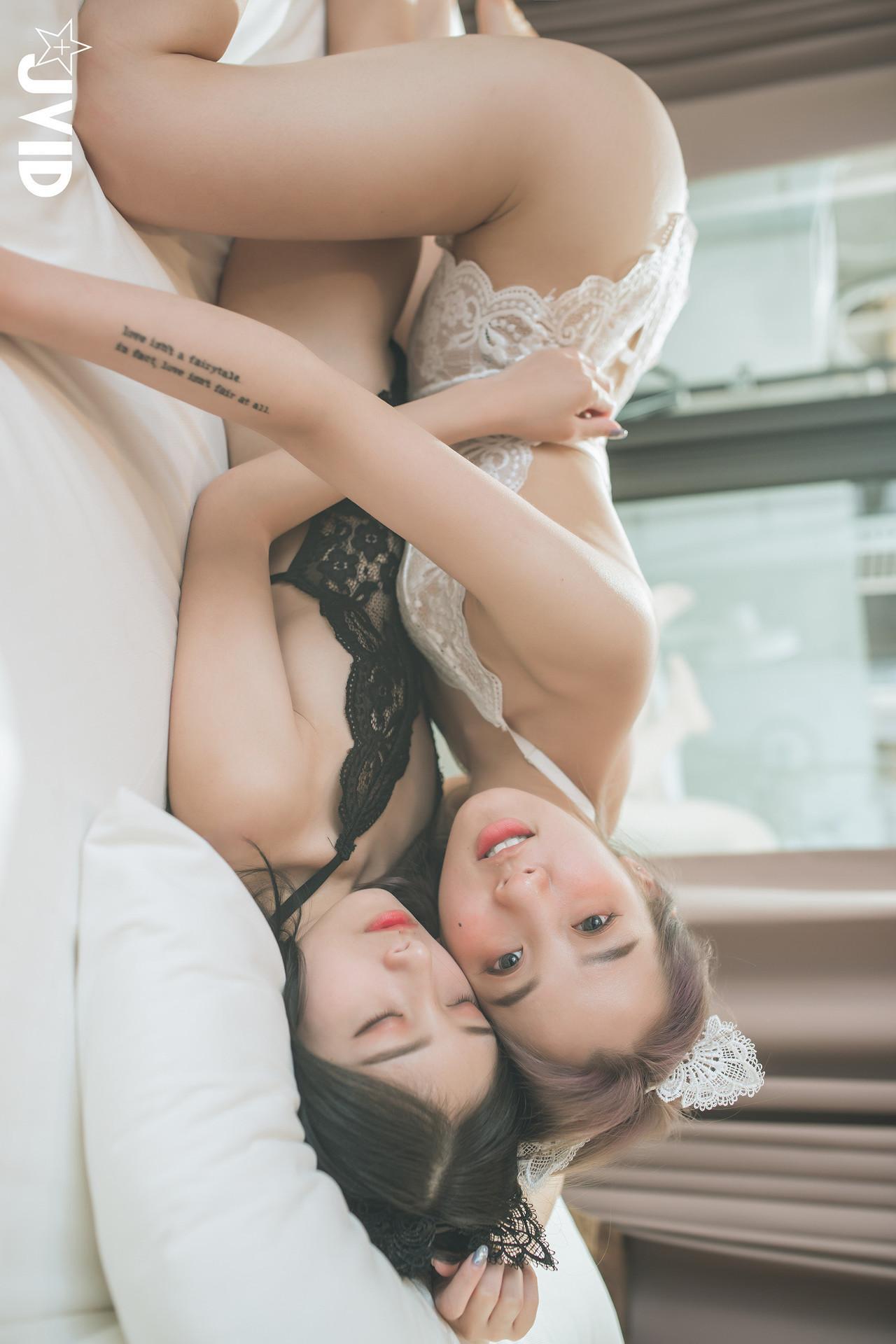 JVID 淇淇selina & 小隻馬霓霓 – 【雙模特輯】淇淇＆霓霓寵物閨蜜裸體挑逗，霓霓上空無碼年度限定隱藏版!!! Set.02(17)