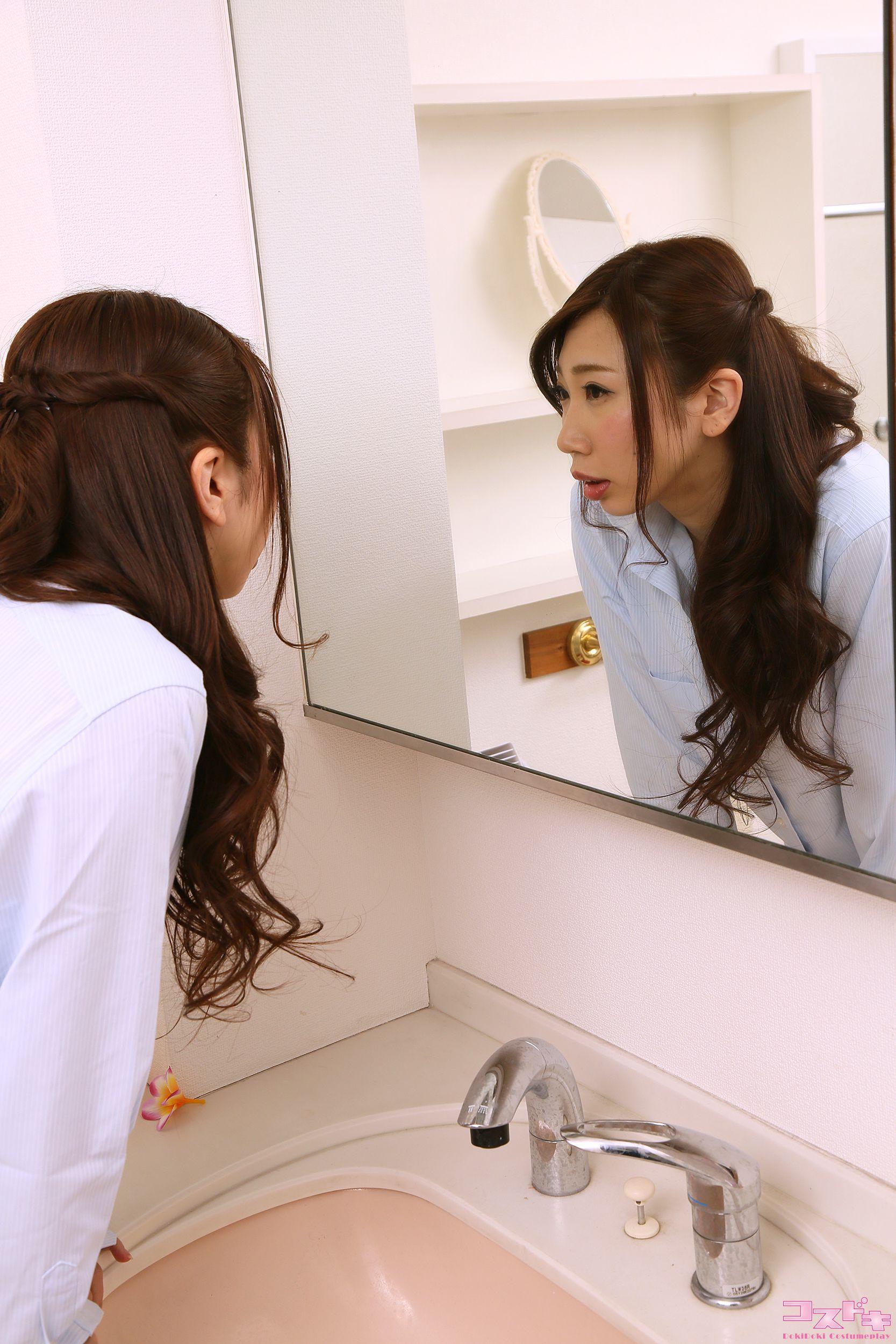 [Cosdoki] Rei Hoshina ほしな玲 hoshinarei_pic_bathroom1 写真集