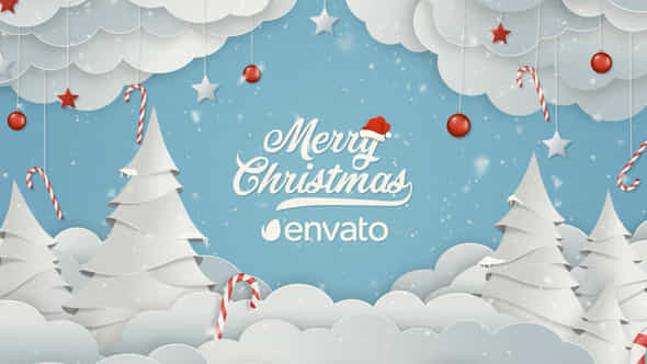 Christmas Logo Winter Snow - VideoHive 24978089