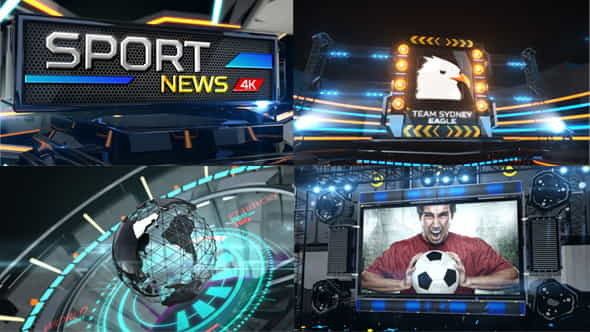 Broadcast Sport News - VideoHive 11686032