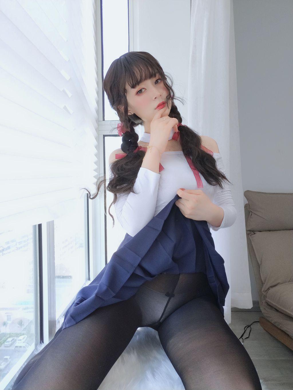Coser @ 白银 81: 邻家 大 姐姐 的 黑丝 (45 photos)(5)