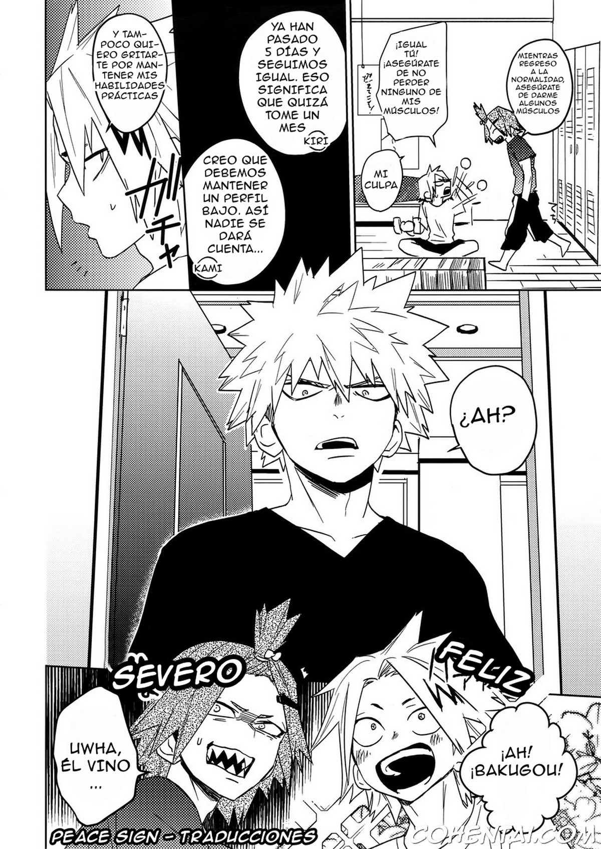 SHUFFLE BOYS (Boku no Hero Academia) xxx comics manga porno doujin hentai español sexo 